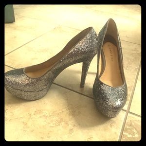 Gianni Bini glitter heels